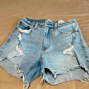 Abercrombie curve love shorts size 6